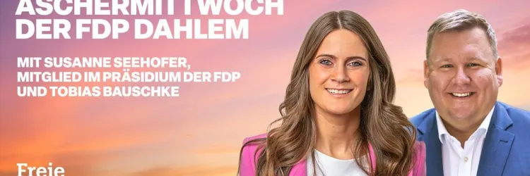 Politischer Aschermitwoch mit Susanne Seehofer und Tobias Bauschke 